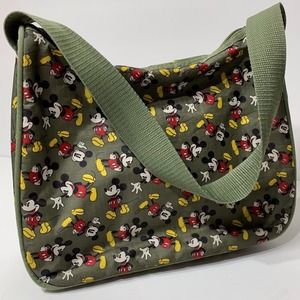 EUC Disney Mickey Mouse Nylon Medium‎ Tote Bag